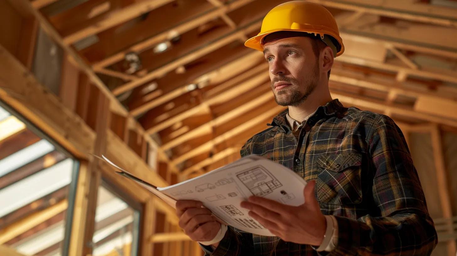 Preparing for WDO Inspection Services Near Me 6 a focused wdo inspector examines the intricate details of a residential property's wood structure using advanced inspection tools in a well-lit, modern office space, conveying the importance of thorough assessments for property integrity.