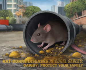 Rat warning in urban environment